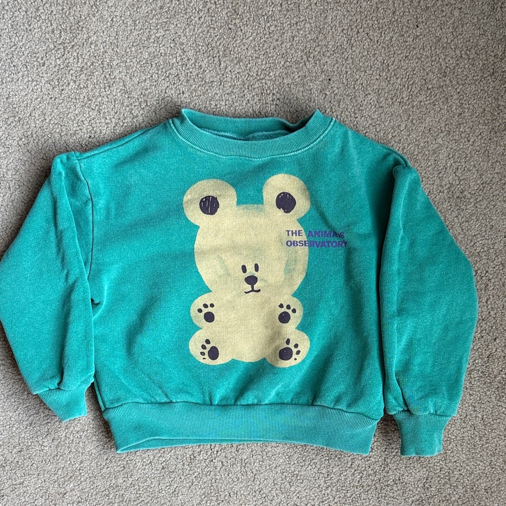 The animals observatory  Bear Sweatshirt